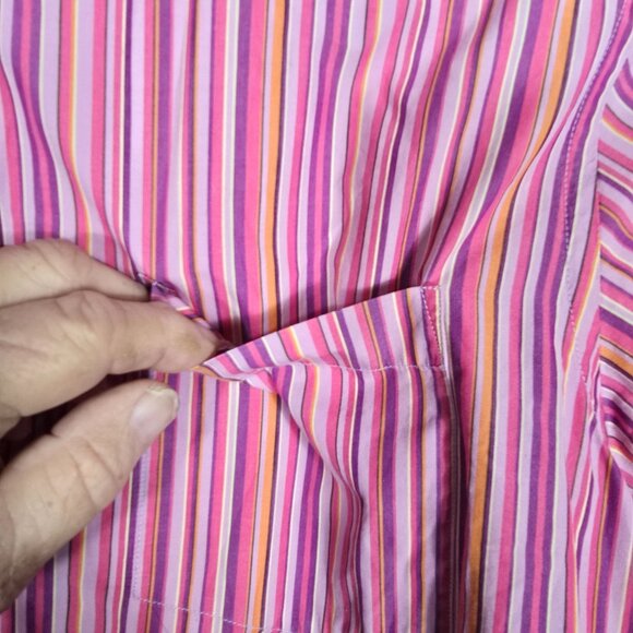 Ralph Lauren Polo Jeans Co.‎ Mens Long-Sleeve Button-Up Shirt Mulitcolor Large - Picture 4 of 5